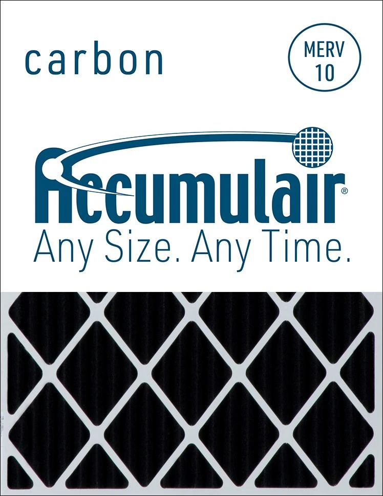 16.25x21x4 (Actual Size) Accumulair Carbon MERV 10 Odor Eliminating Filter 3 16.25x21x4 (Actual Size) Accumulair Carbon MERV 10 Odor Eliminating Filter
