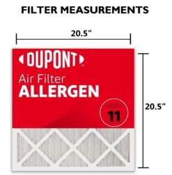 21x21x1 (20.5 X 20.5) DuPont™ Allergen Air Filter (MERV 11) -Air Filtration Store da21x21