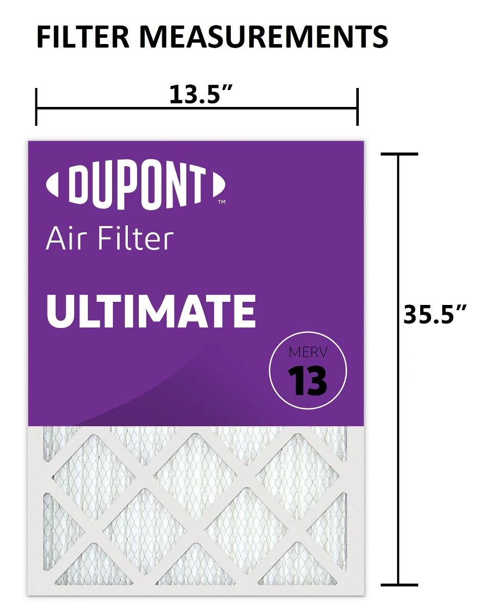 14x36x1 (13.5 X 35.5) DuPont™ Ultimate Air Filter (MERV 13) 5 14x36x1 (13.5 X 35.5) DuPont™ Ultimate Air Filter (MERV 13) - Image 3