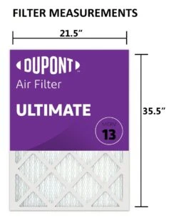 22x36x1 (21.5 X 35.5) DuPont™ Ultimate Air Filter (MERV 13) -Air Filtration Store du22x36