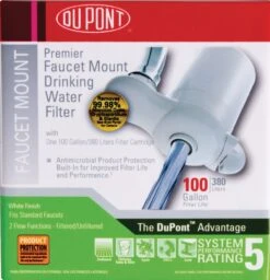 DuPont® WFFM100 Vertical Faucet Mount System (2 Colors) 9 DuPont® WFFM100 Vertical Faucet Mount System (2 Colors) -Air Filtration Store fm100w 1