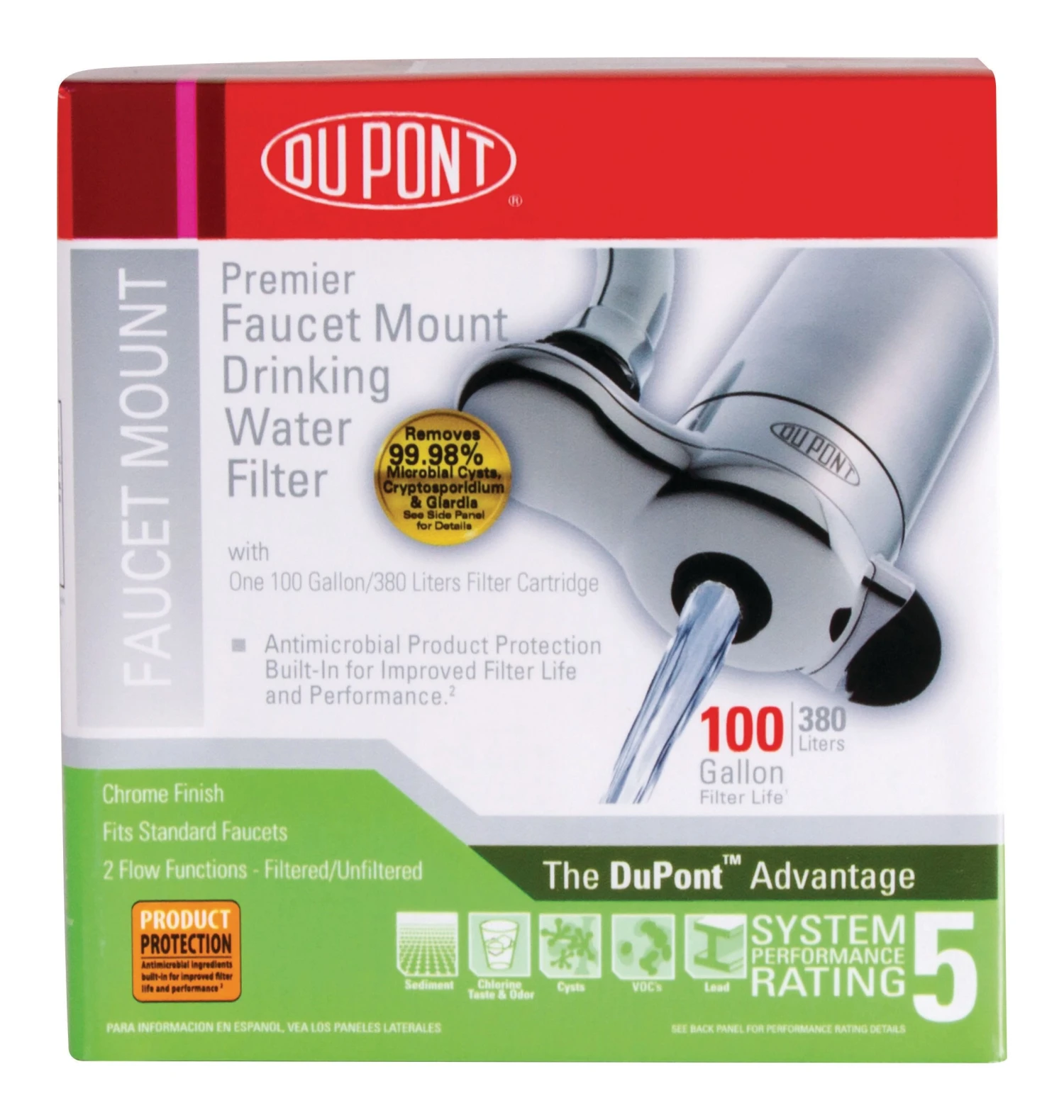 DuPont® WFFM100 Vertical Faucet Mount System (2 Colors) 3 DuPont® WFFM100 Vertical Faucet Mount System (2 Colors)