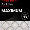 23.5x30.75x1 (Actual Size) DuPont™ Maximum Air Filter (MERV 13) -Air Filtration Store maximum front lg 35