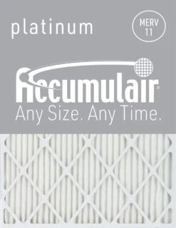 16x24x4 (15.5x23.5x3.75) Accumulair Platinum Filter MERV 11