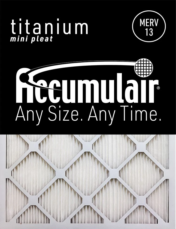 6.88x15.88x1 (Actual Size) Accumulair Titanium High Efficiency Allergen Reduction Filter 3 6.88x15.88x1 (Actual Size) Accumulair Titanium High Efficiency Allergen Reduction Filter